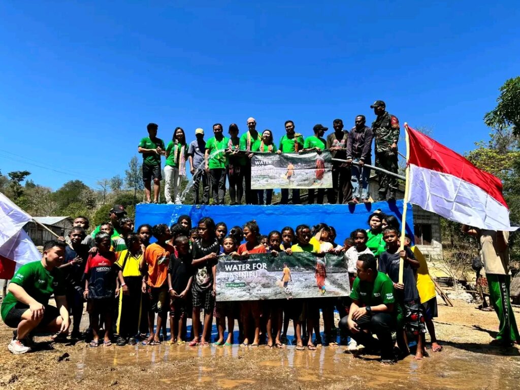 Jelang Purna Tugas, Satgas Yonkav 6/NAGA Karimata Berhasil Bangun Akses Air di Perbatasan RI-RDTL 