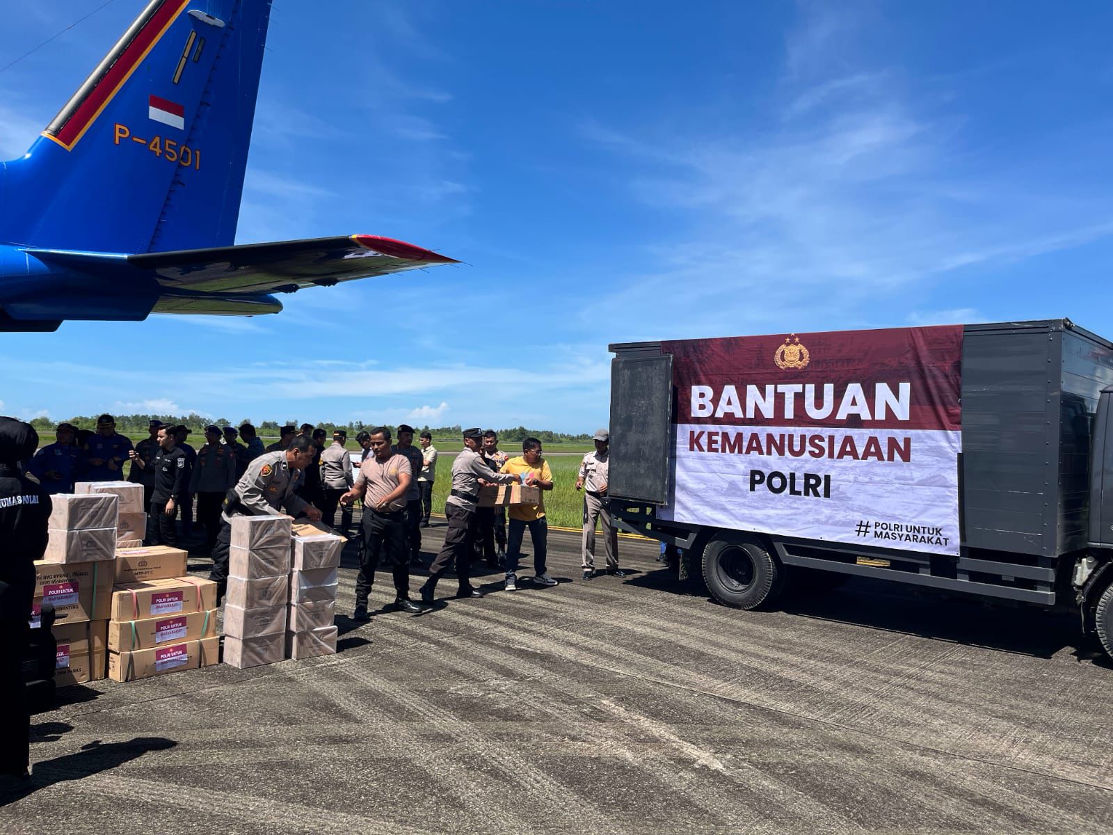 Polri Kirim Bantuan Logistik Mendesak untuk Korban Bencana di Aceh, Sumut, dan Sumbar